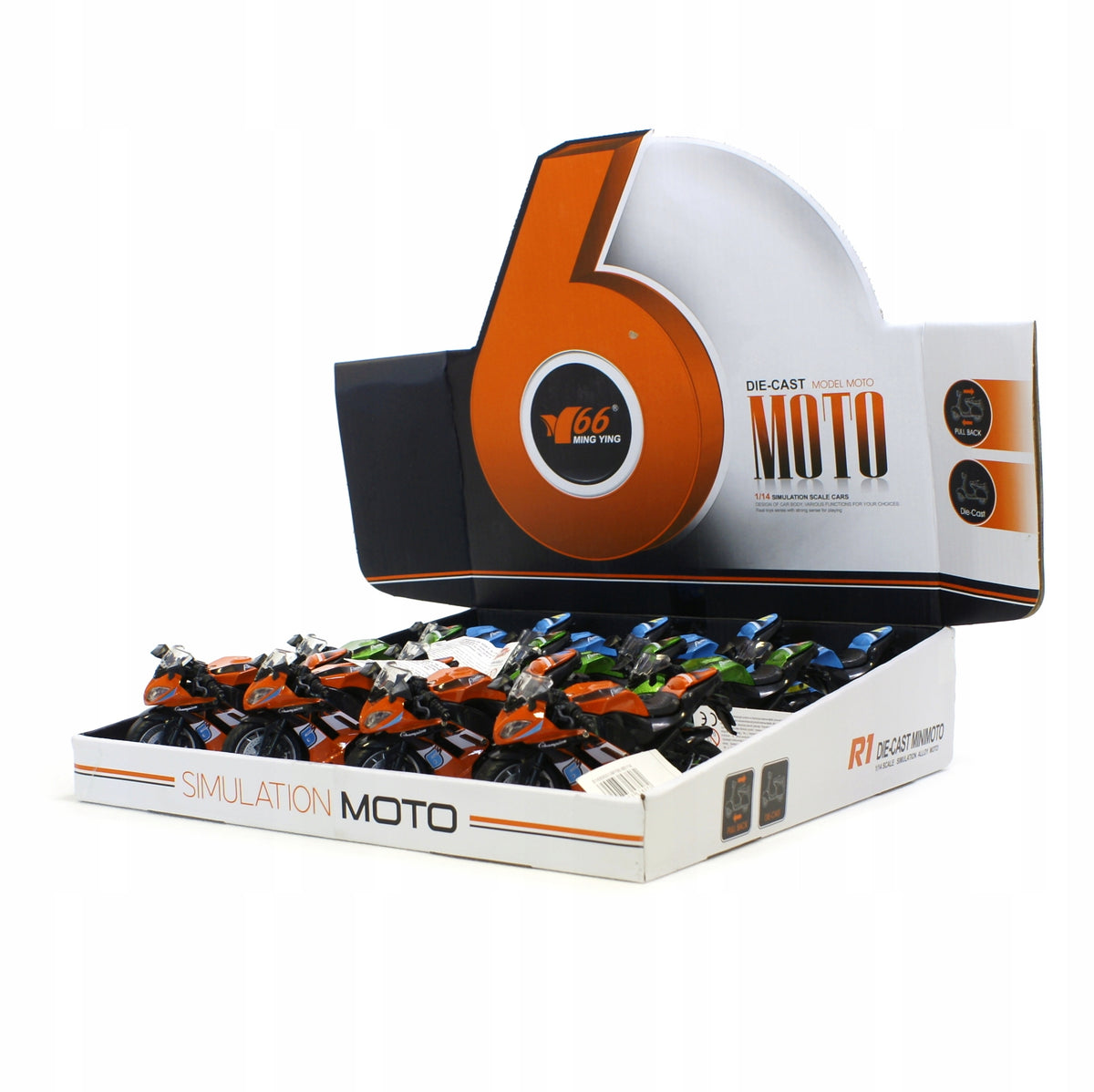 MOTORCYCLE WITH DRIVE motor for children RESORAK Brand Midex