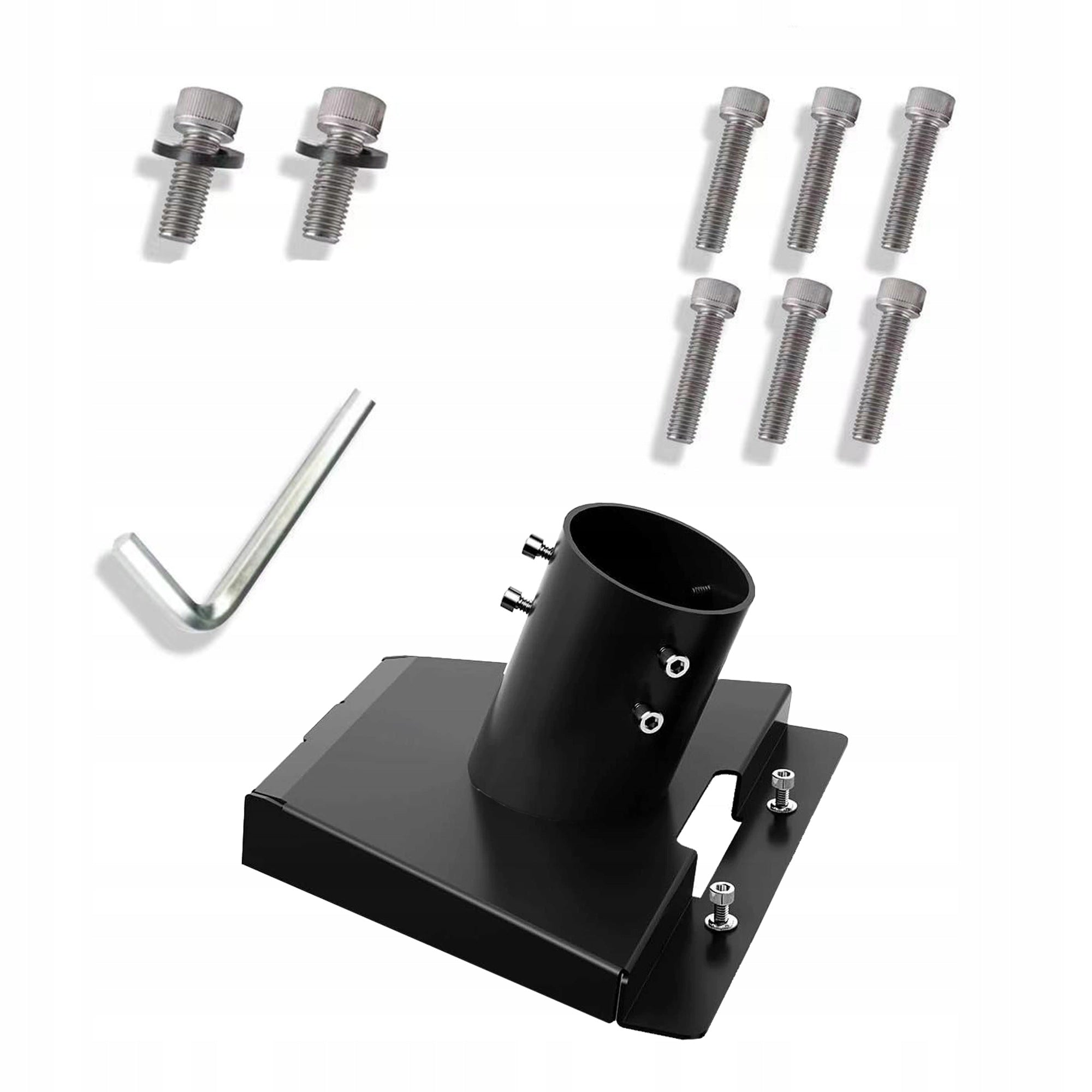 MOUNTING BRACKET ADAPTER FOR STARLINK STANDARD 4 x PIPE V3 6 screws for pipe Brand no brand