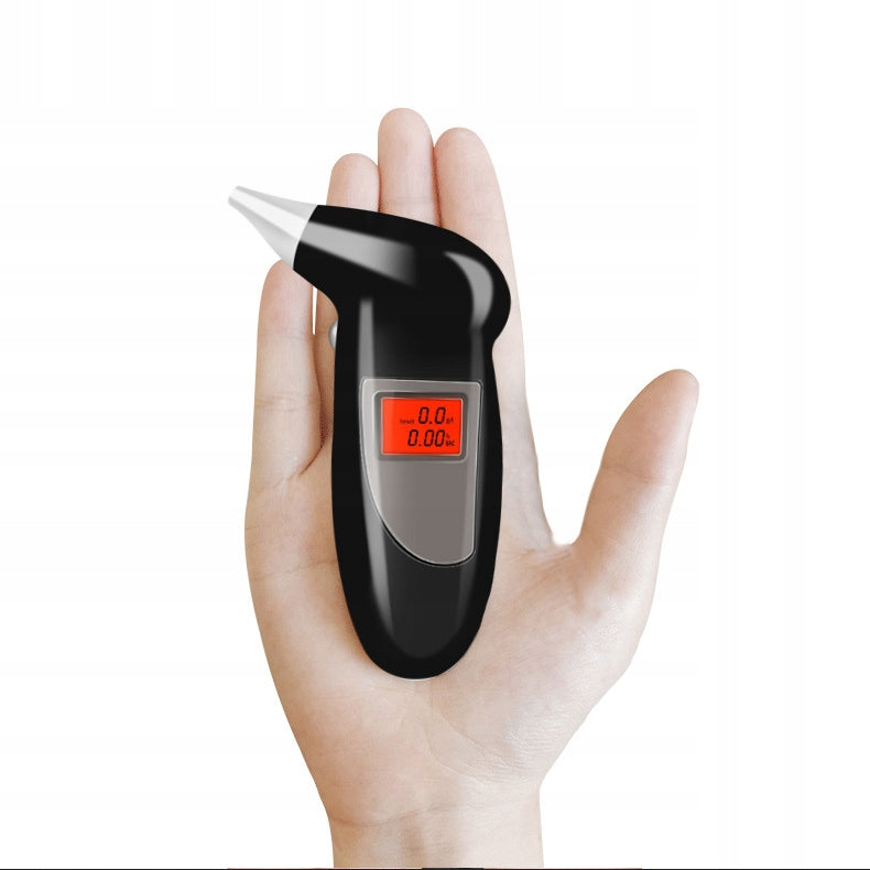 MOUTHPIECE BREATHALYZER with mouthpieces alkotest LCD keychain 5 tips small Manufacturer code alkomat ustnikowy