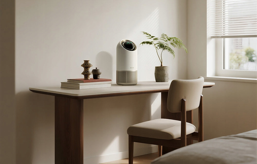 MOVA Stellar X10 Plus HEPA Air Purifier H13 27dB Gold WiFi Dominant color gold