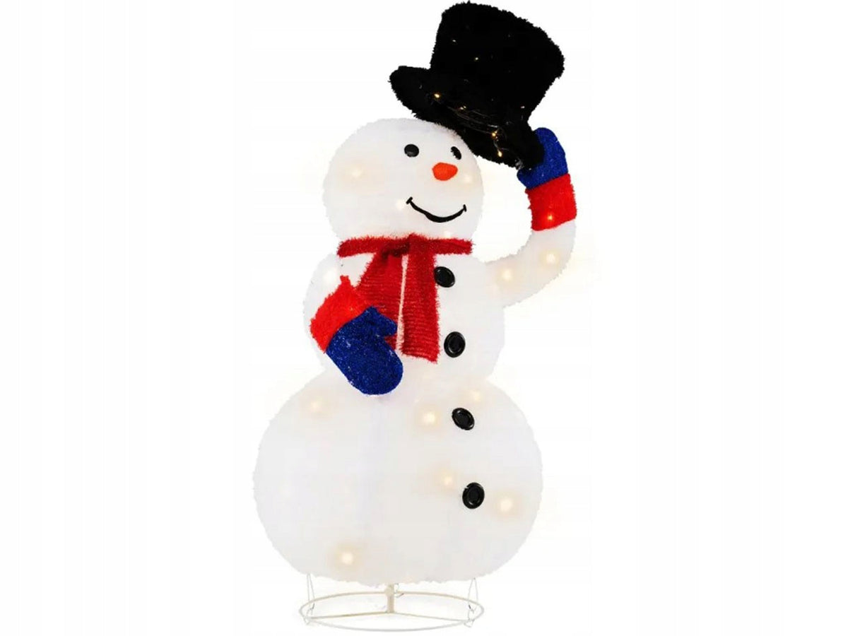 MOVING CHRISTMAS DECORATION LED SNOWMAN 120 LED LIGHTS