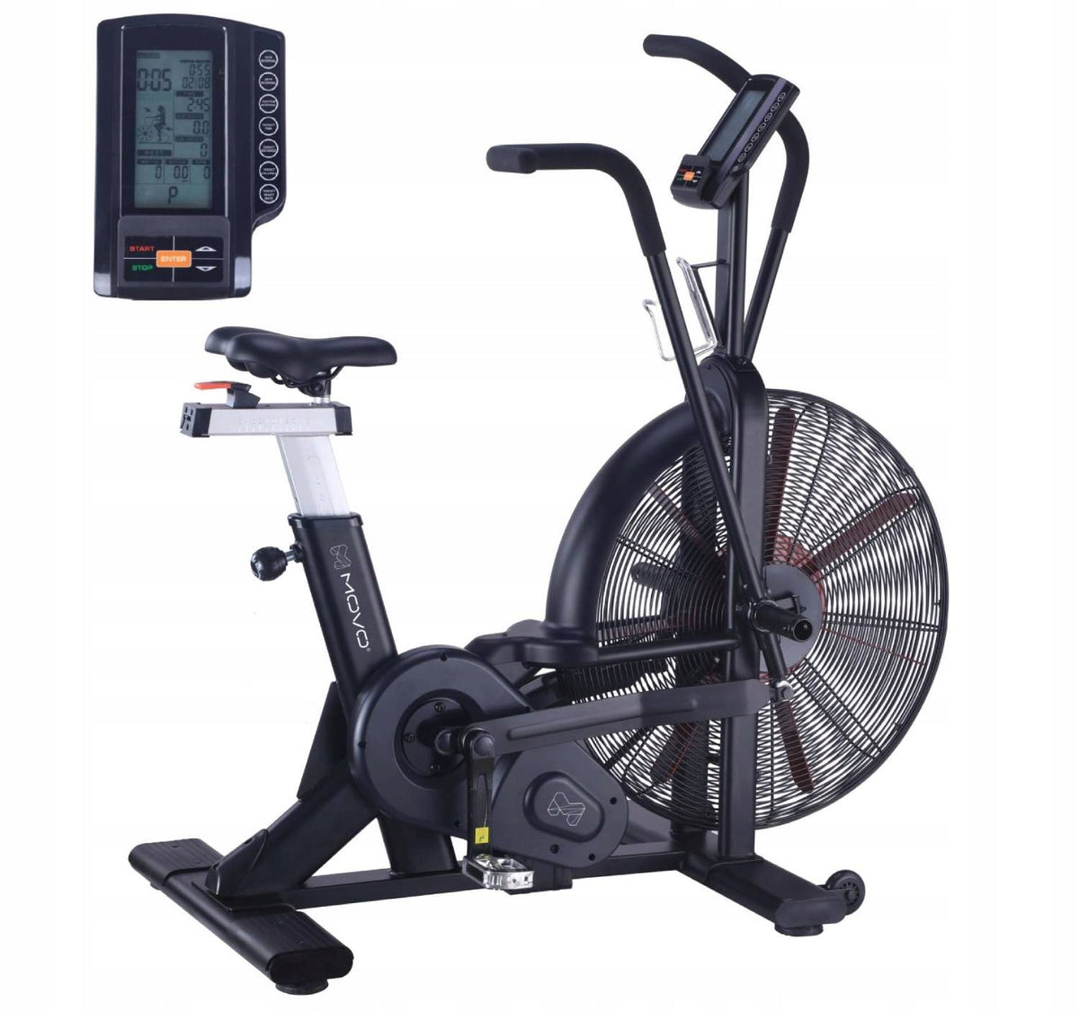 MOVO AIRBIKE PRO Air Bike HIIT Crossfit up to 150kg
