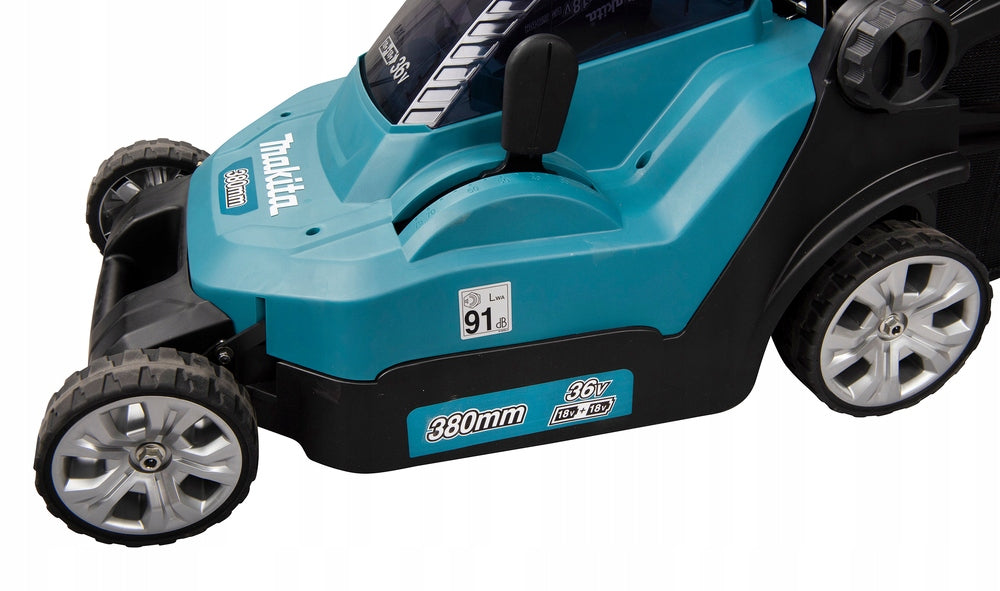 MOWER AKU 2 x 18V MAKITA DLM382Z 38 cm -- Distribution PL -- Brand Makita