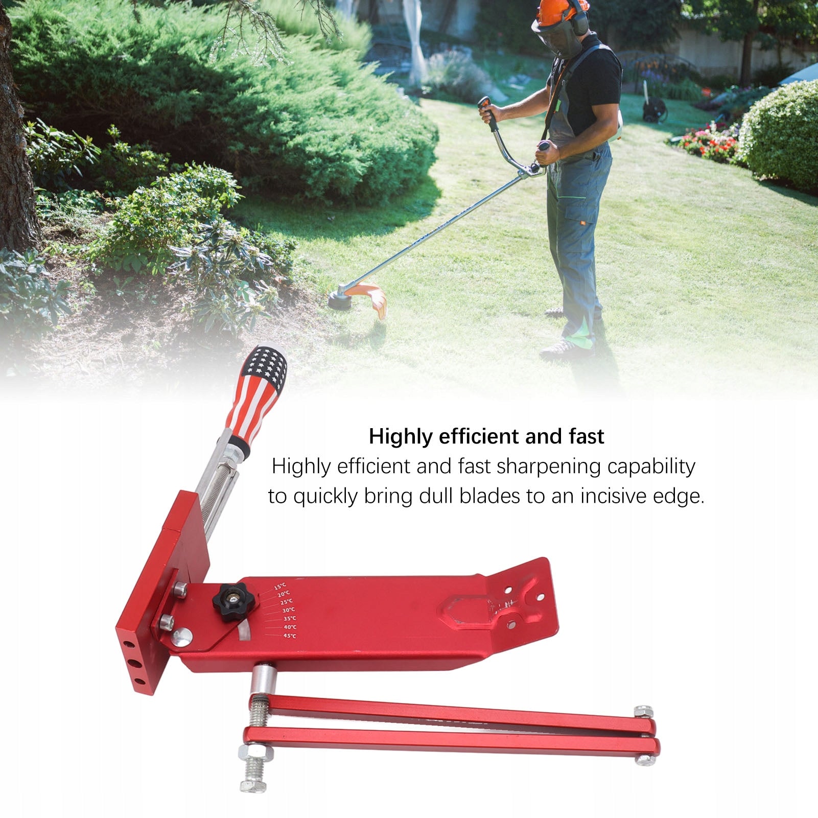 MOWER KNIFE SHARPENER PRACTICAL AND FAST Brand no brand