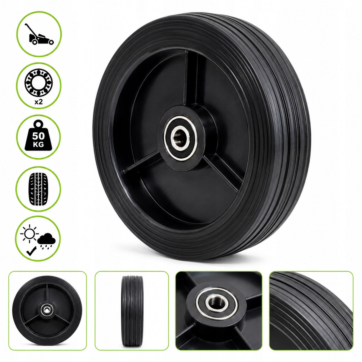 MOWER WHEELS, MOWER WHEELS fi 175 Brand Zabi
