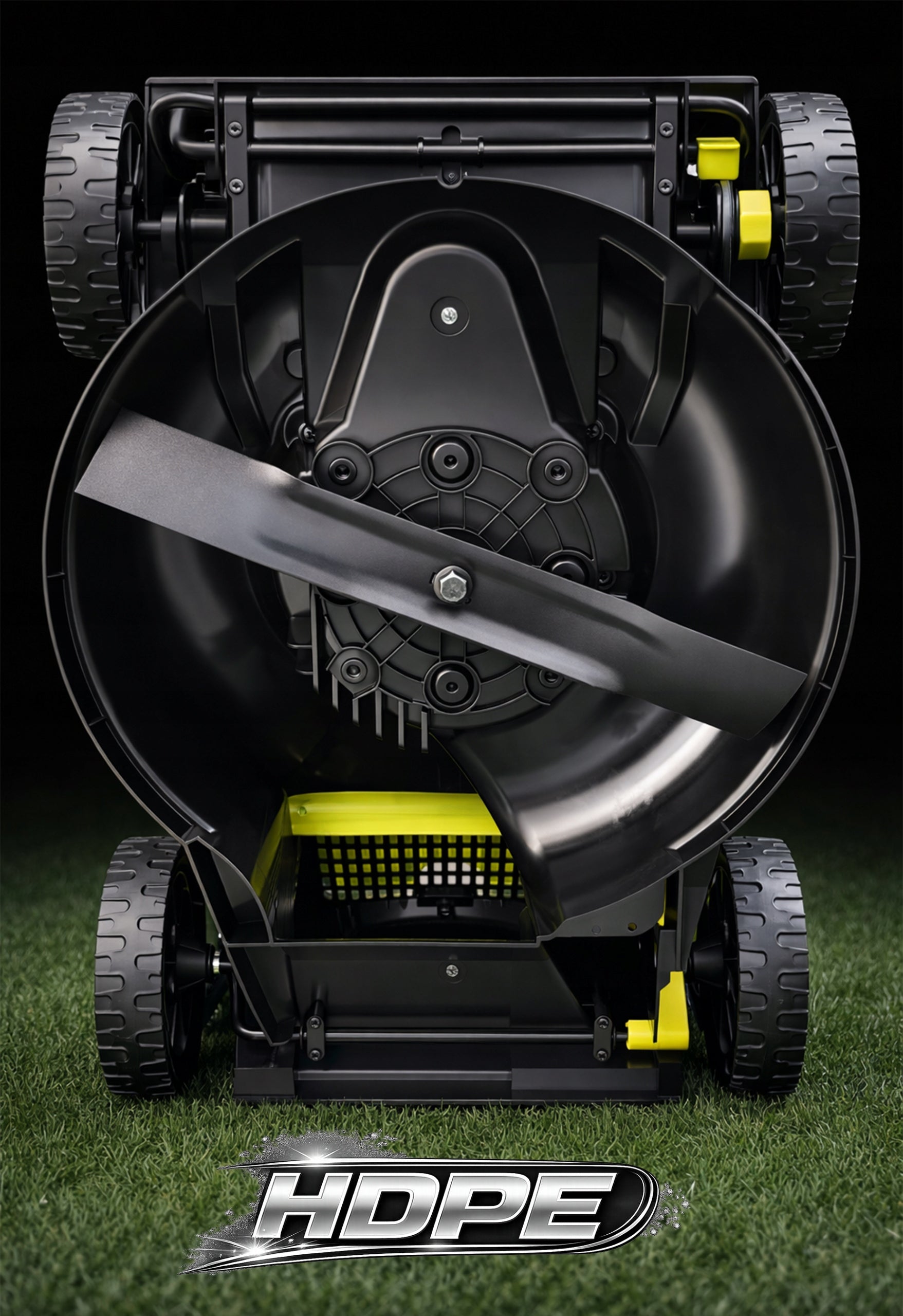 MOWER electric trimmer STRONG Large basket TOOLME TM341 2x KNIFE 34cm Basket capacity 30 l