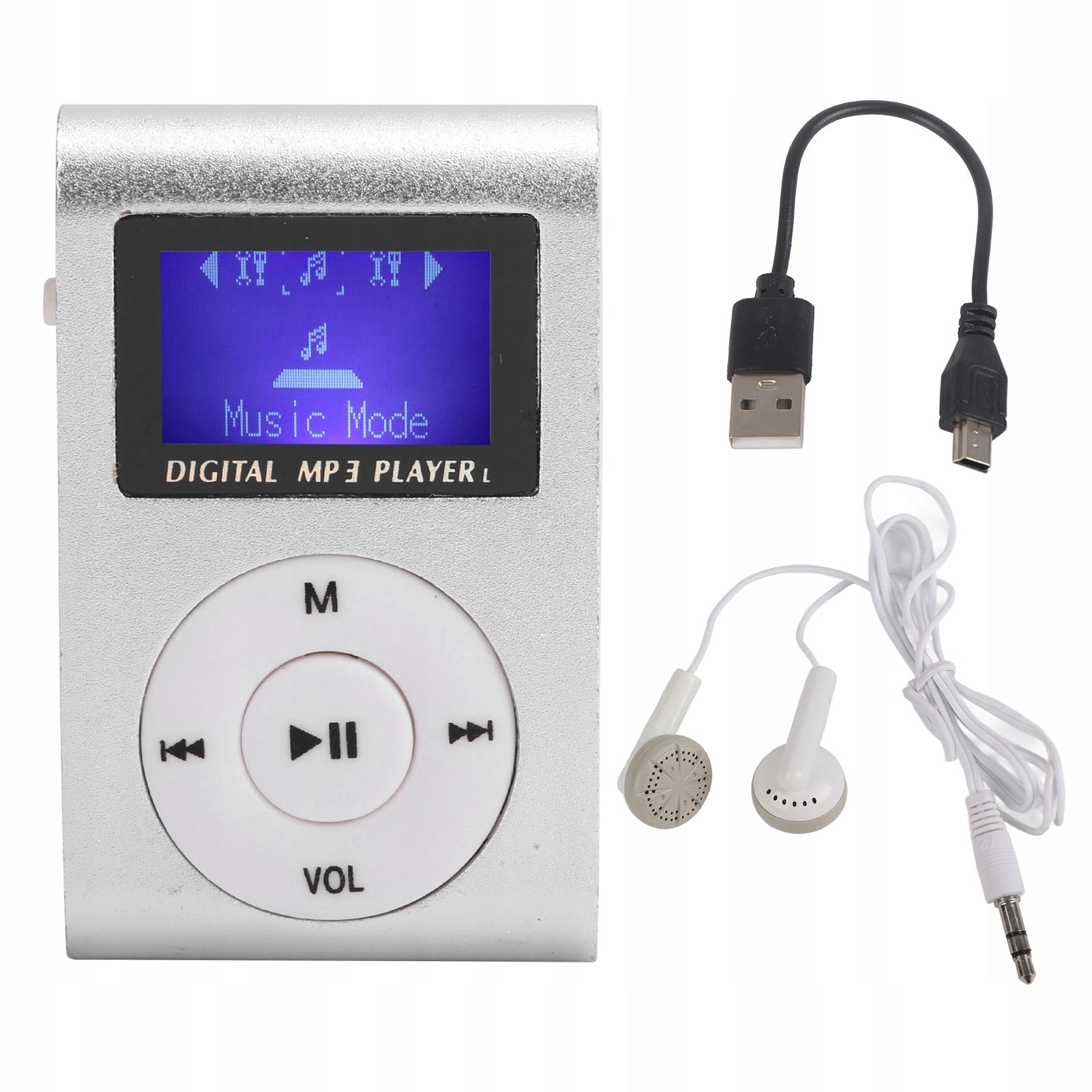 MP3 32GB PLAYER VOICE RECORDER HEADPHONES SET