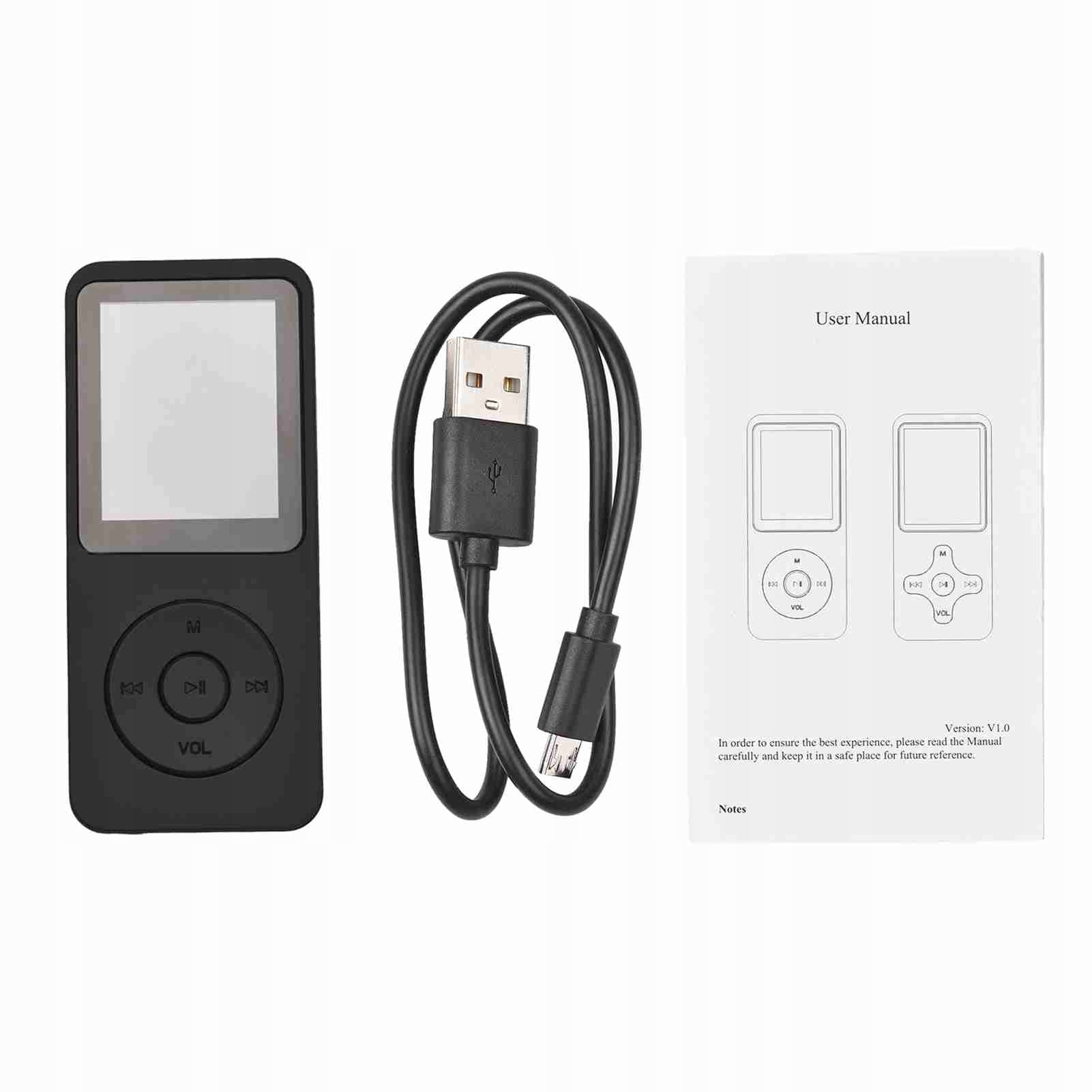 MP3 MP4 PLAYER, BLUETOOTH 5.0 USB RECHARGEABLE Model 7458963210