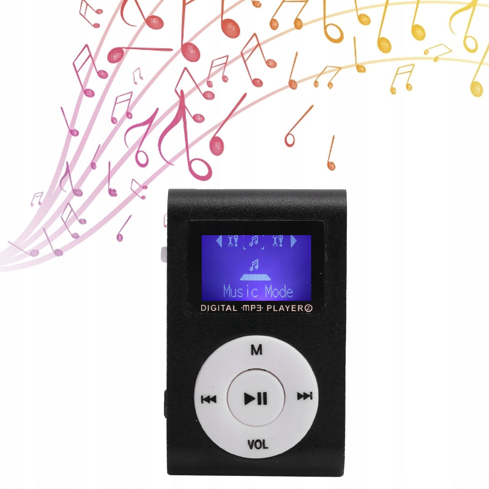 MP3 PLAYER MP3 PLAYER CLIP USB HEADPHONES Packaging status original