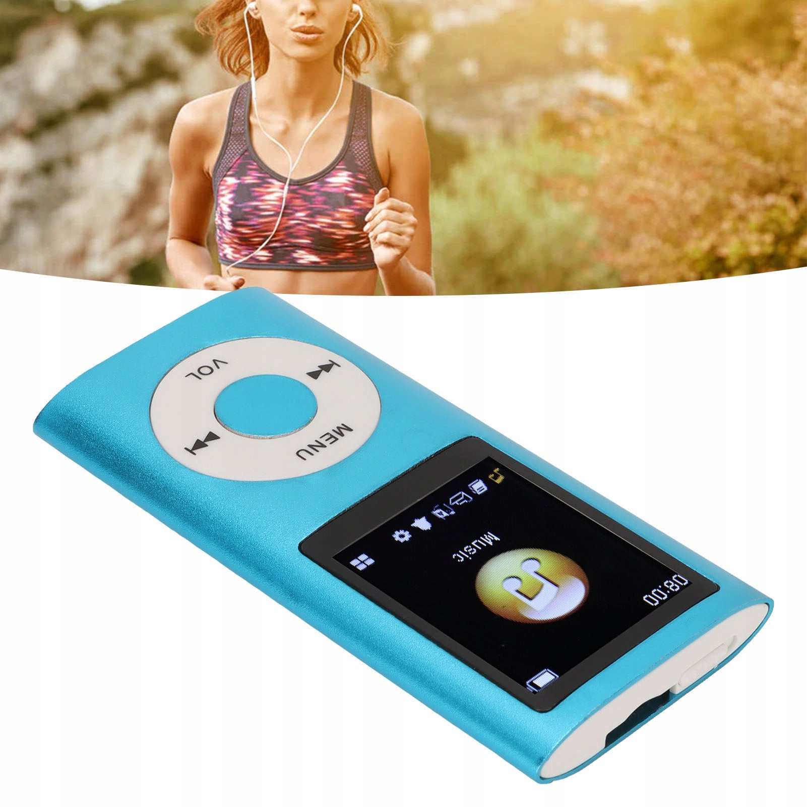 MP3 PLAYER STYLISH, MULTIFUNCTIONAL LOSSLESS SOUND 64 GB PORTABLE Manufacturer code DGACA1270