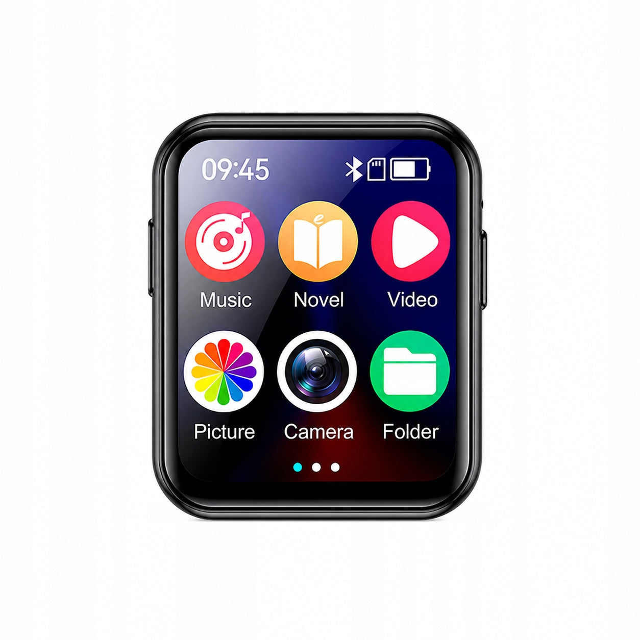 MP3 Player Bluetooth 5.4 Screen 2 Inch FM Radio Hi-Fi Camera microSD Manufacturer code ttst981