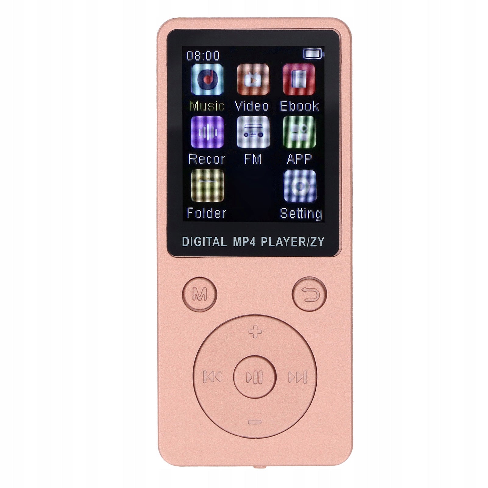 MP3 Player MP4 Bluetooth 5.0 Color Screen 1,8 inch Built-in