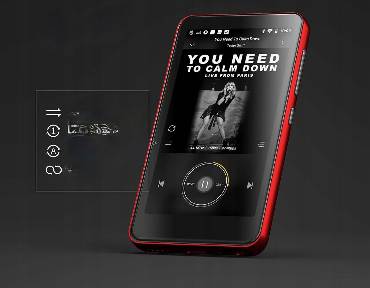 MP3 Player Spotify Wi-Fi Bluetooth Android Touch Screen HiFi Sound Manufacturer code Odtwarzacz MP3 Spotify Wi-Fi Bluetooth
