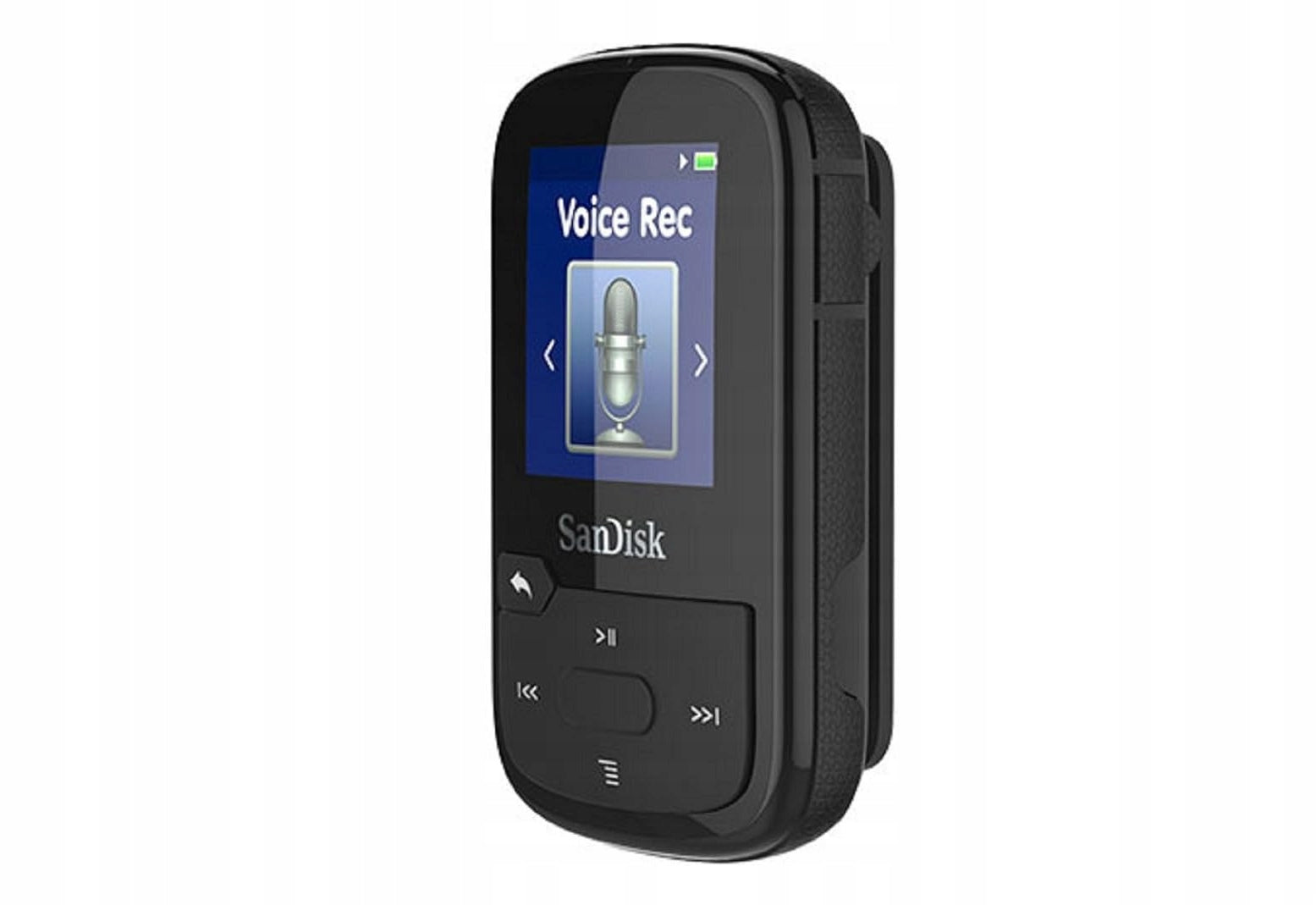 MP3+Voice RECORDER SanDisk Clip Voice Clip+ black 16 GB Manufacturer code 619659000059