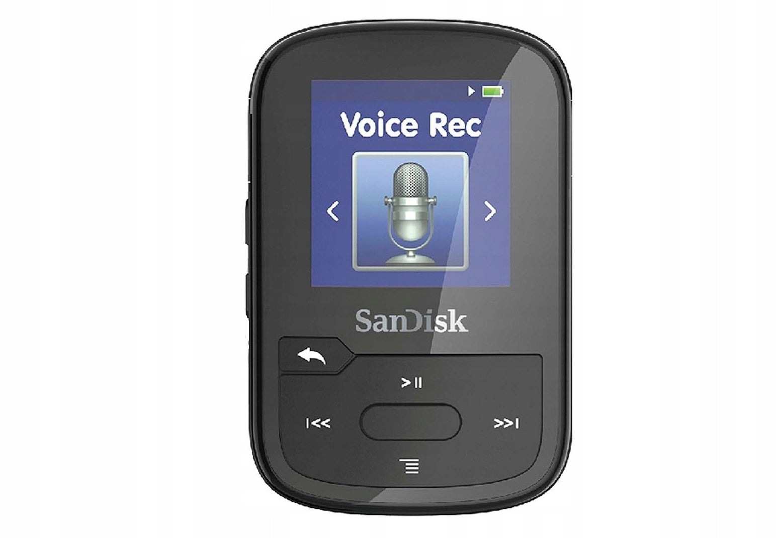 MP3+Voice RECORDER SanDisk Clip Voice Clip+ black 16 GB Packaging status original