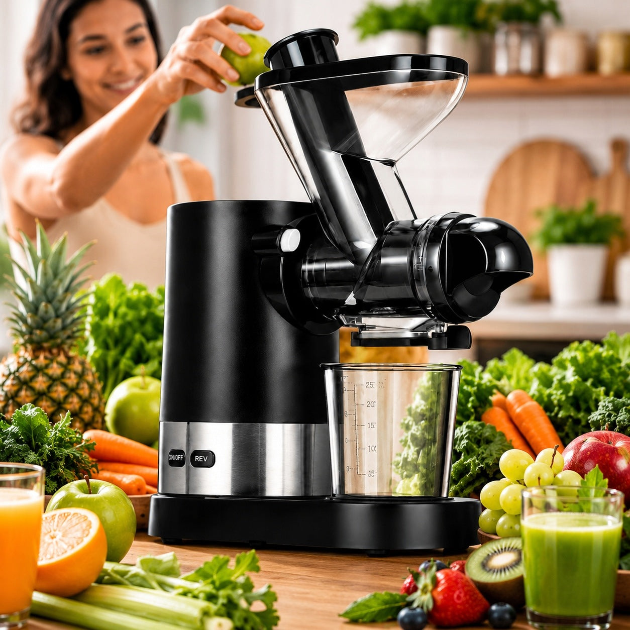 MPM MSO-17 SLOW SPEED KITCHEN JUICER FOR VEGETABLE FRUIT JUICES FOR HOME Brand no brand
