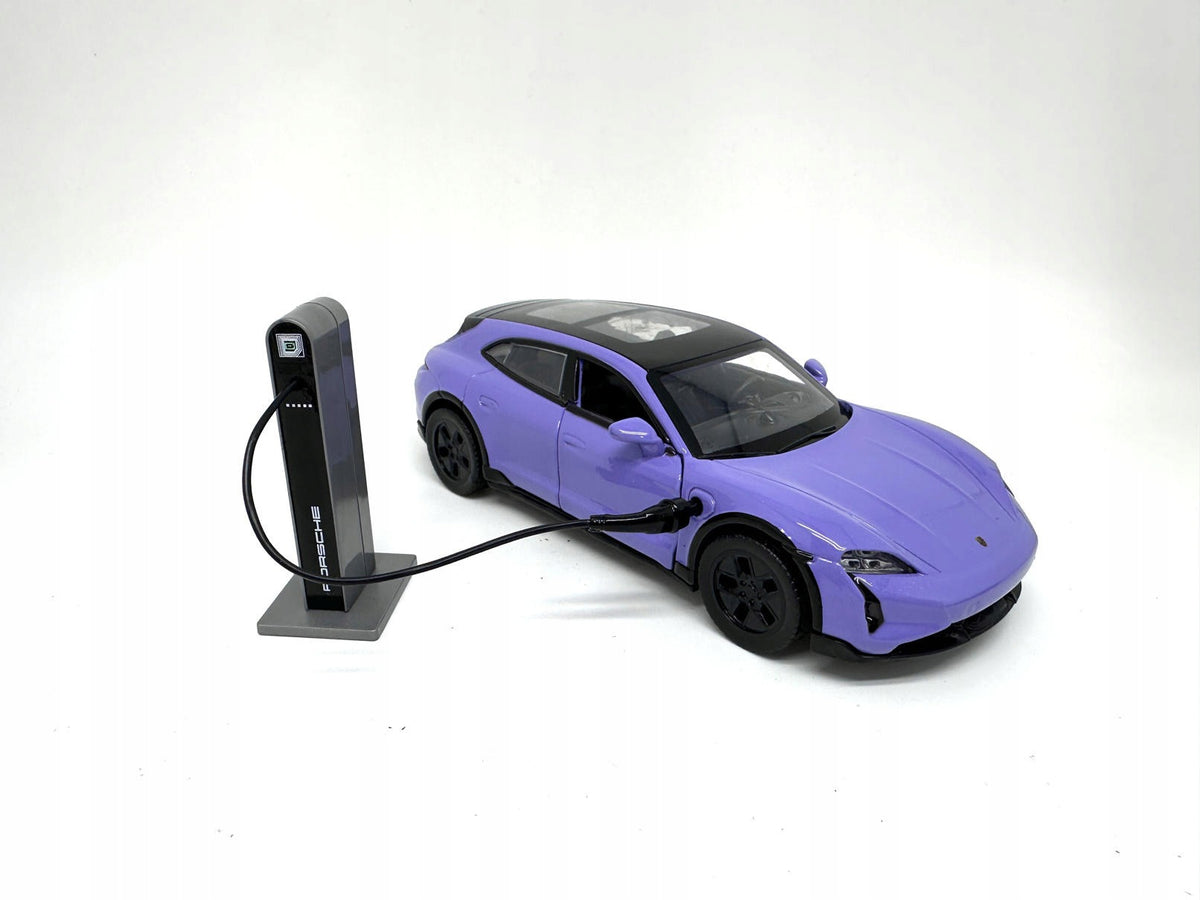 MSZ PORSCHE TAYCAN TURBO WITH CHARGING STATION 1/36