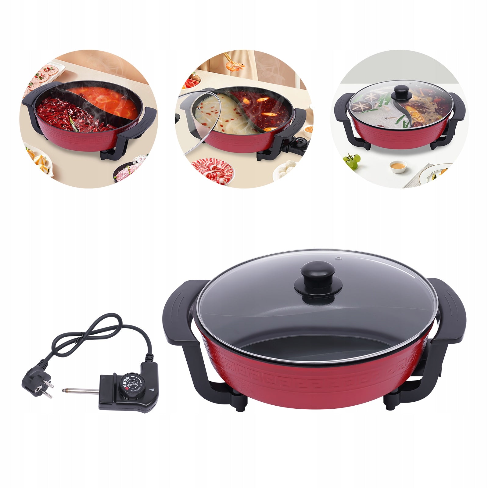 MULICOOKER ELECTRIC FRYING PAN 1300W 6L Manufacturer code 016292