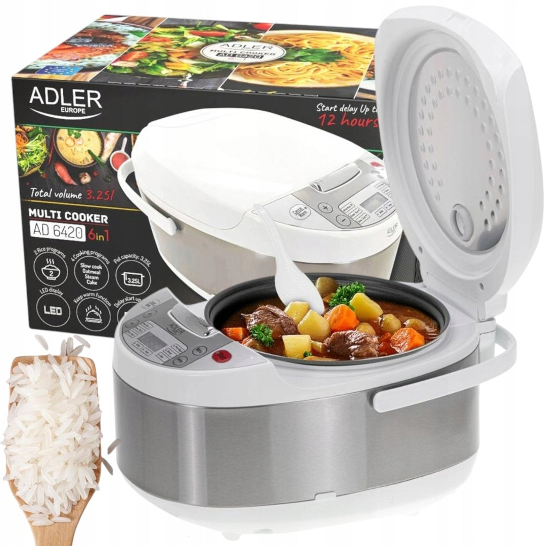 MULTI-COOKER 6 IN 1 3,25L 6 COOKING FUNCTIONS FOR KITCHEN STEAMING B