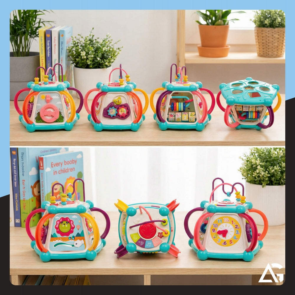 MULTI CUBE EDUCATIONAL INTERACTIVE PLAY CUBE SORTER LARGE TOY Brand ARSA GO