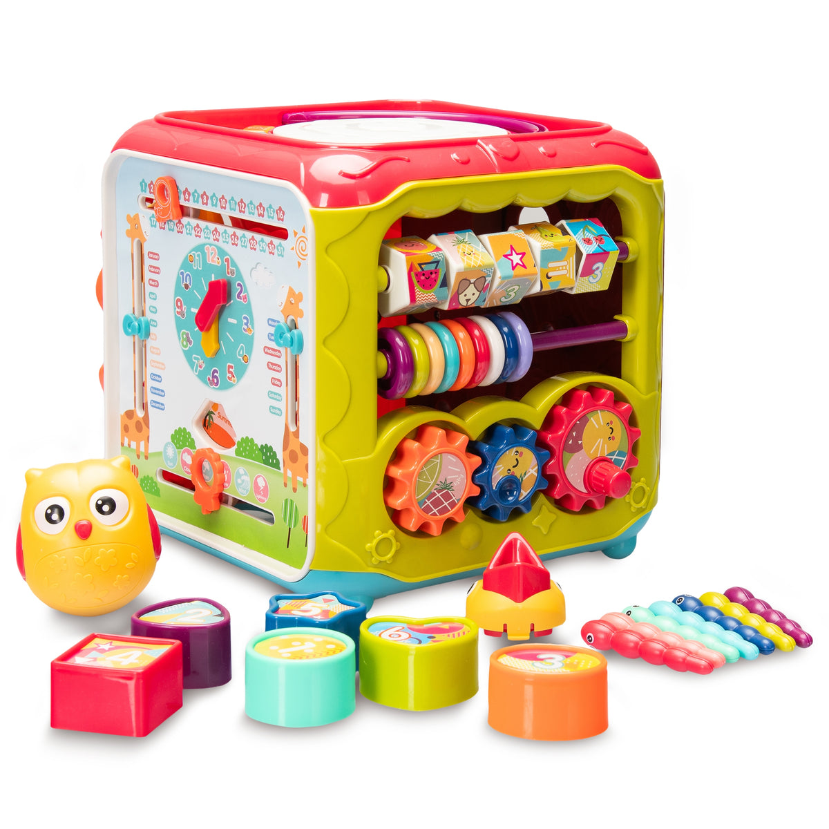 MULTI CUBE EDUCATIONAL INTERACTIVE PLAY CUBE SORTER LARGE TOY Brand Coil