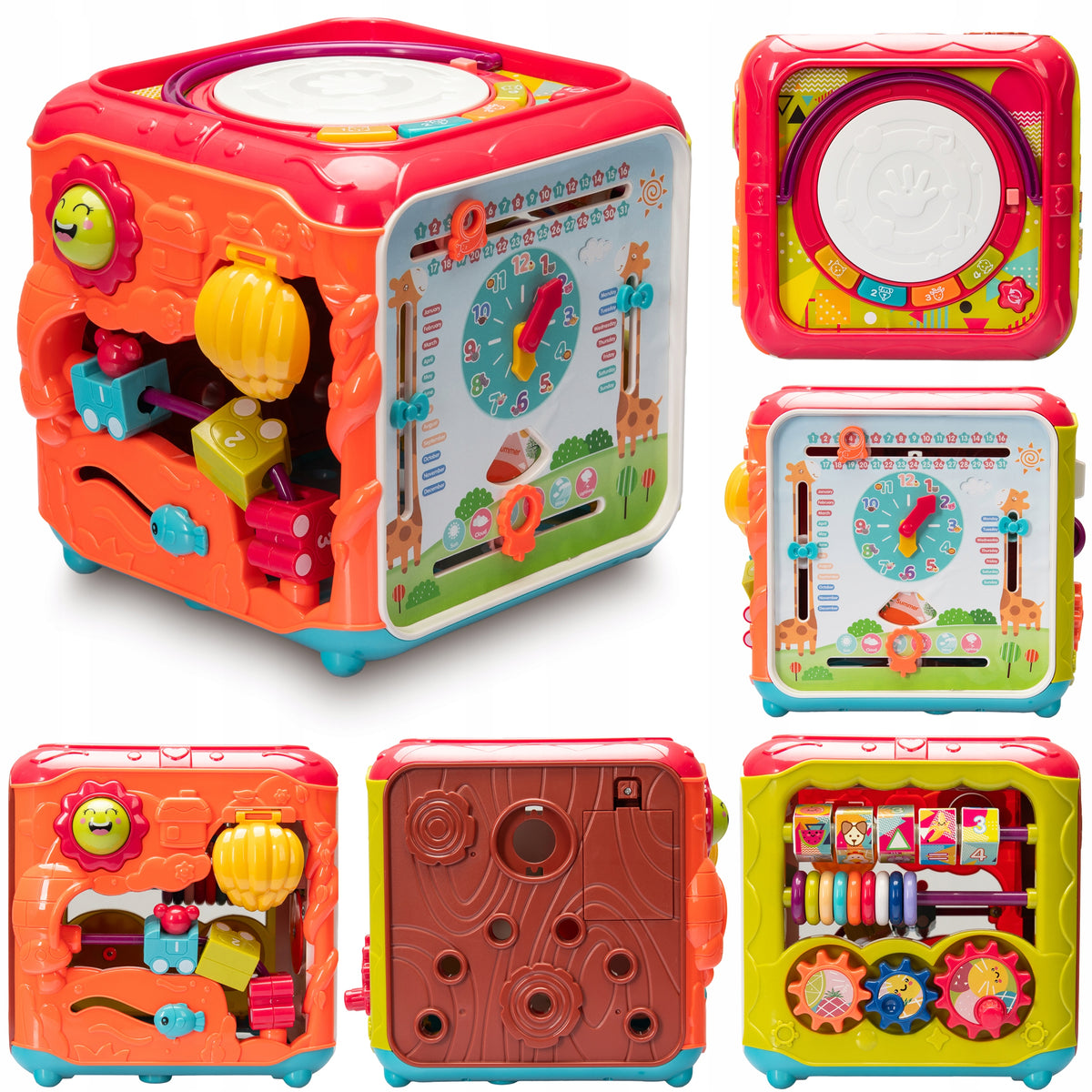 MULTI CUBE EDUCATIONAL INTERACTIVE PLAY CUBE SORTER LARGE TOY