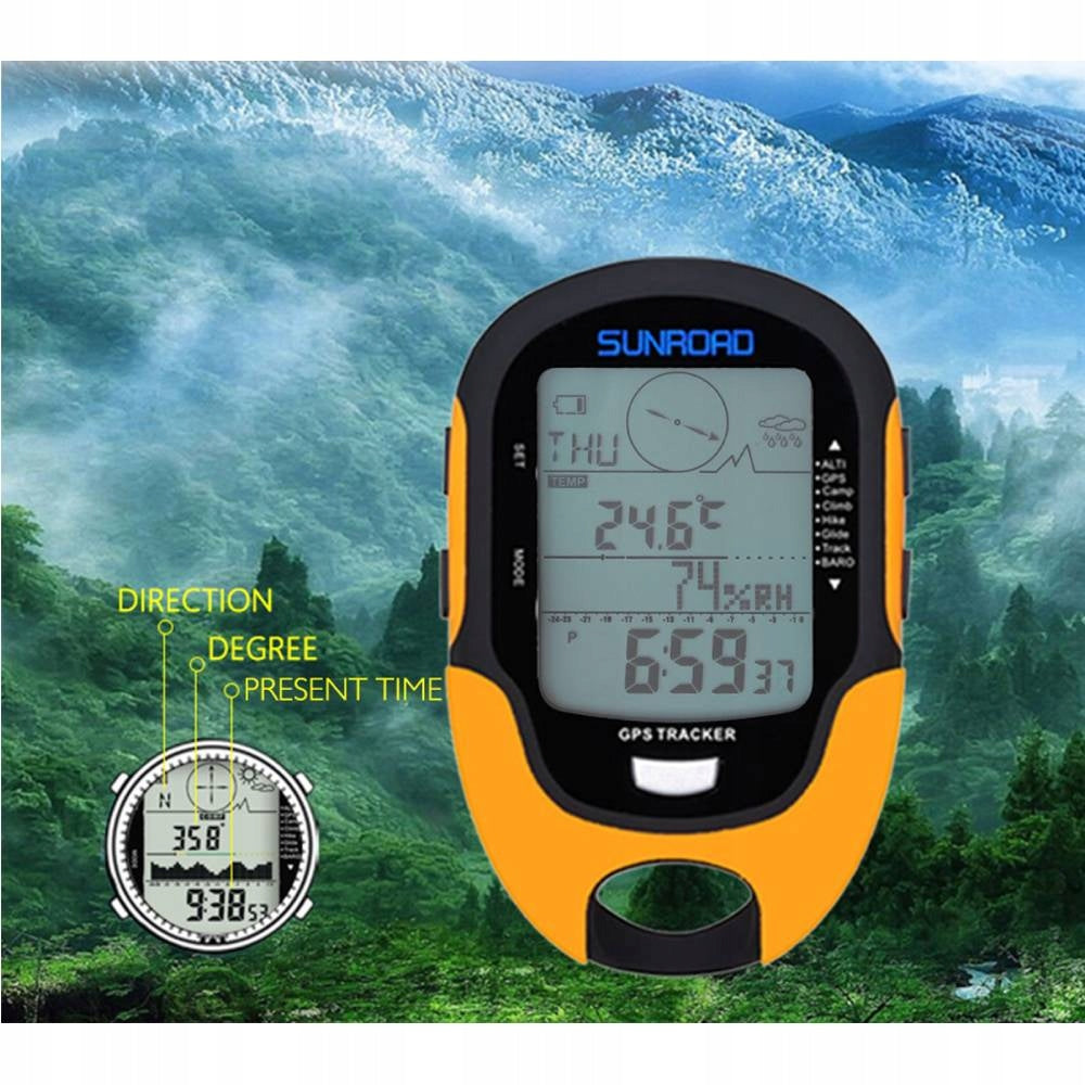 MULTI-FUNCTION WEATHER STATION HAND BAROMETER Model TJ10235