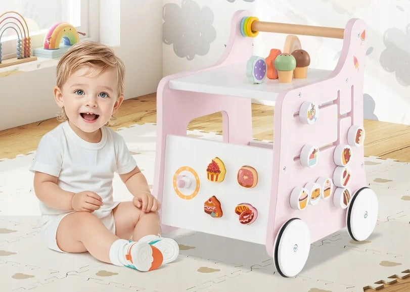 MULTI-FUNCTIONAL BABY STROLLER ICE CREAM SOLID PINK Manufacturer code bc10288pi