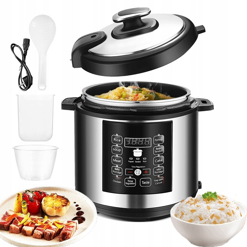 MULTICOOKER ELECTRIC PRESSURE COOKER 6L LARGE CAPACITY PRESSURE COOKER