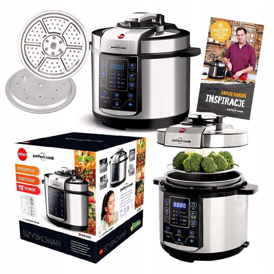 MULTICOOKER ELECTRIC PRESSURE COOKER POT STEAMER 14 programs 5L pressure