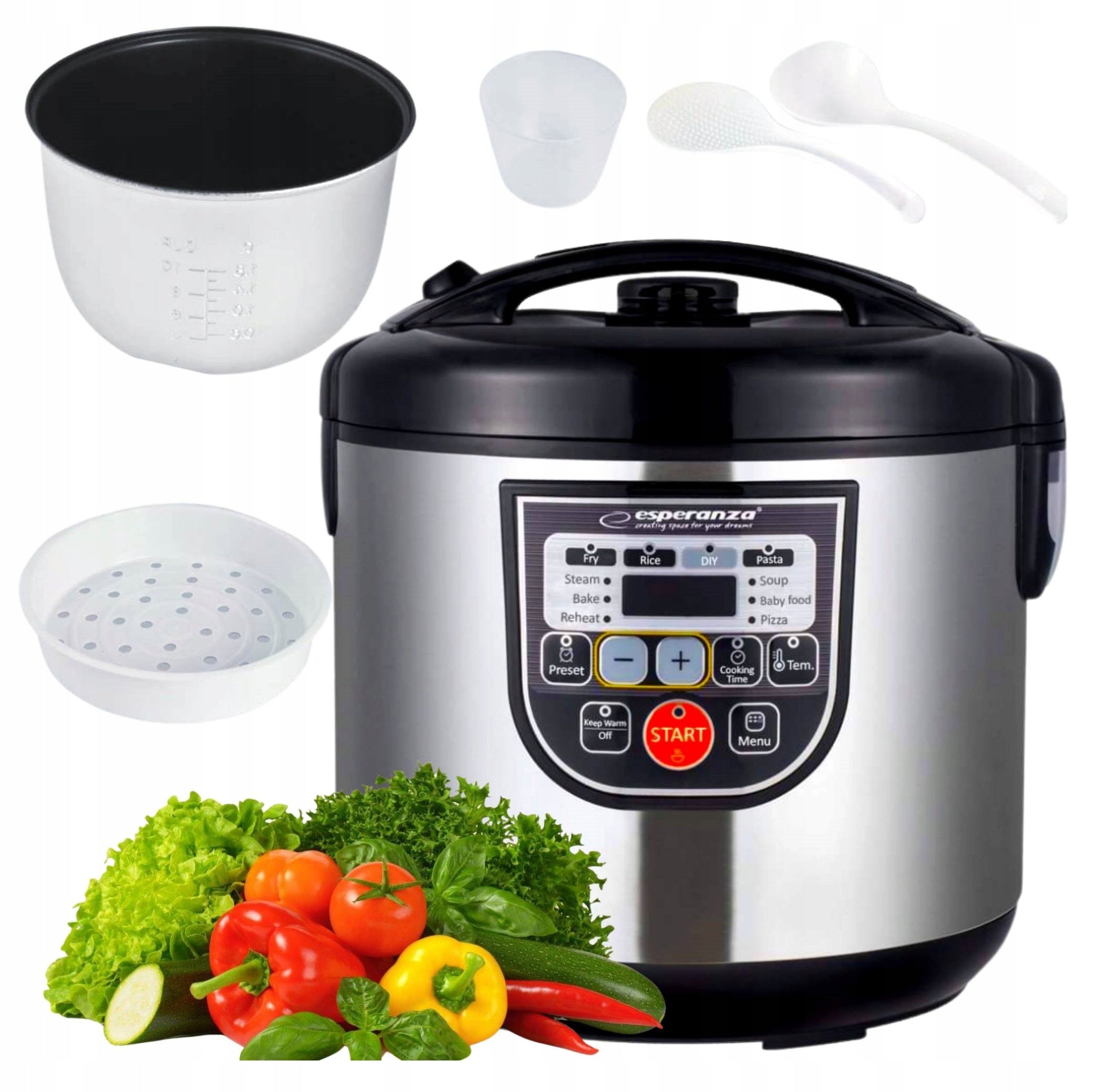 MULTICOOKER STEAMER PRESSURE COOKER COMBO 11 FUNCTIONS
