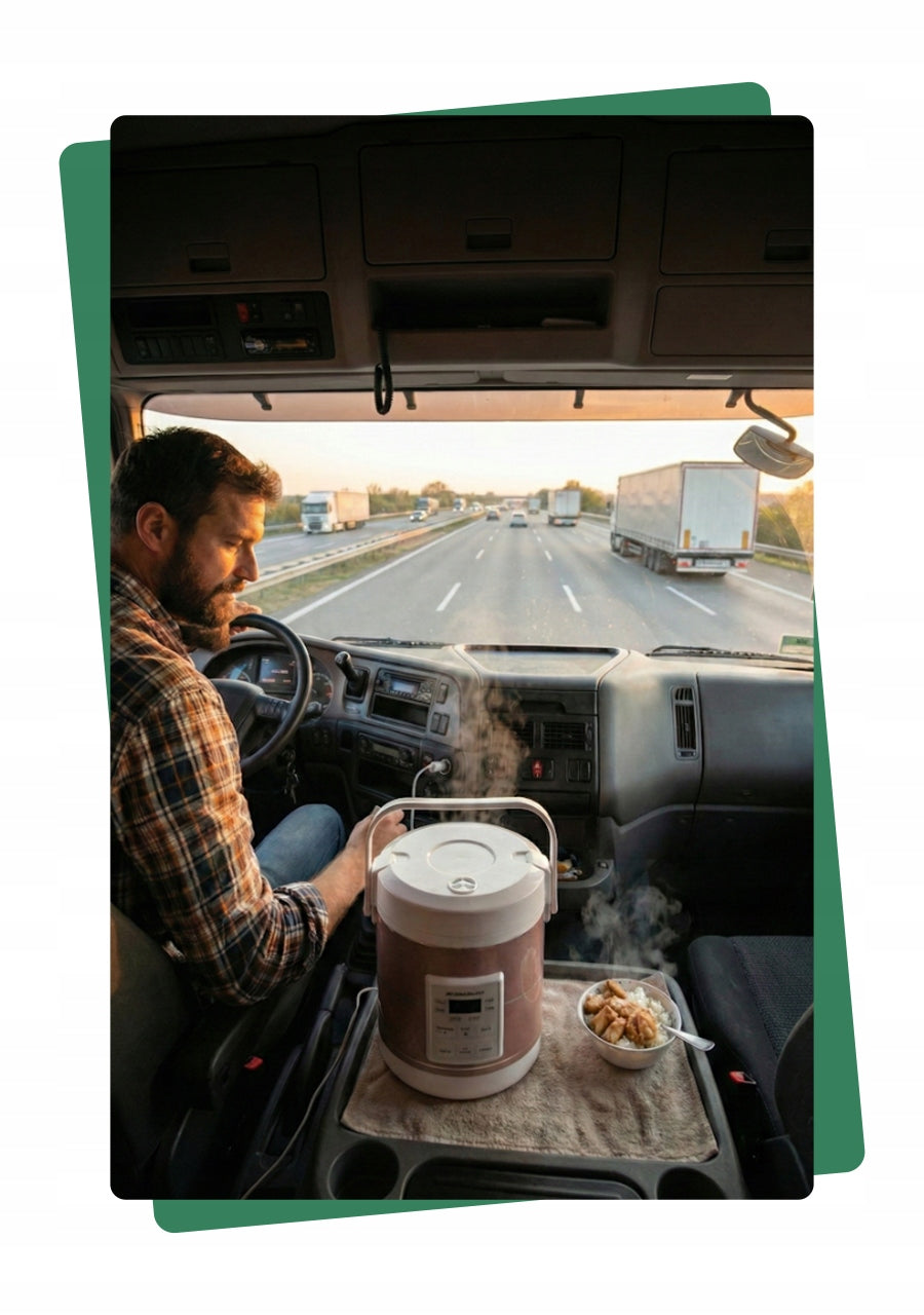 MULTICOOKER TOURIST CAR RICE COOKER 1,6L 12V 24V TIR bus stove Brand no brand