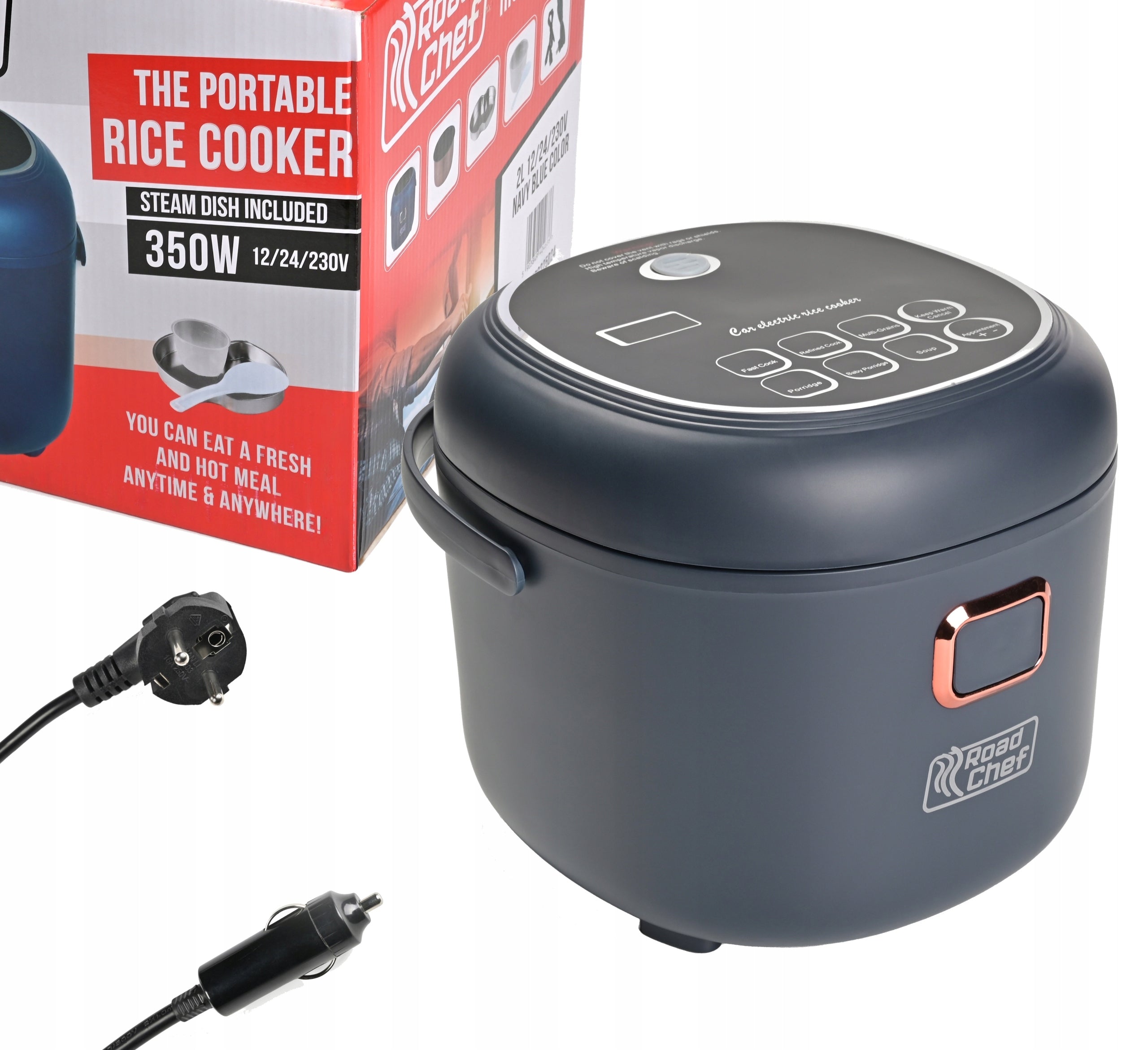 MULTICOOKER TOURIST RICE COOKER ROADCHEF 120-350W HOUSE 230V BUS TIR 12V 24V