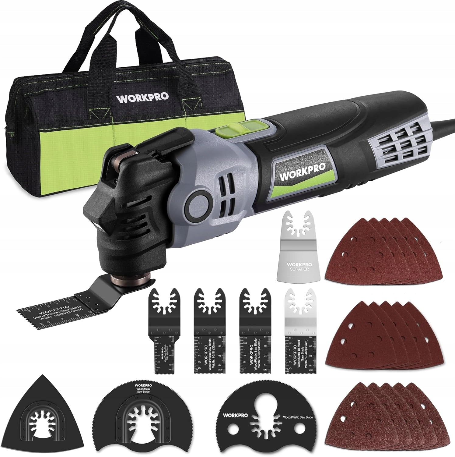 MULTIFUNCTION OSCILLATING TOOL 400W 23 AKCESORIA