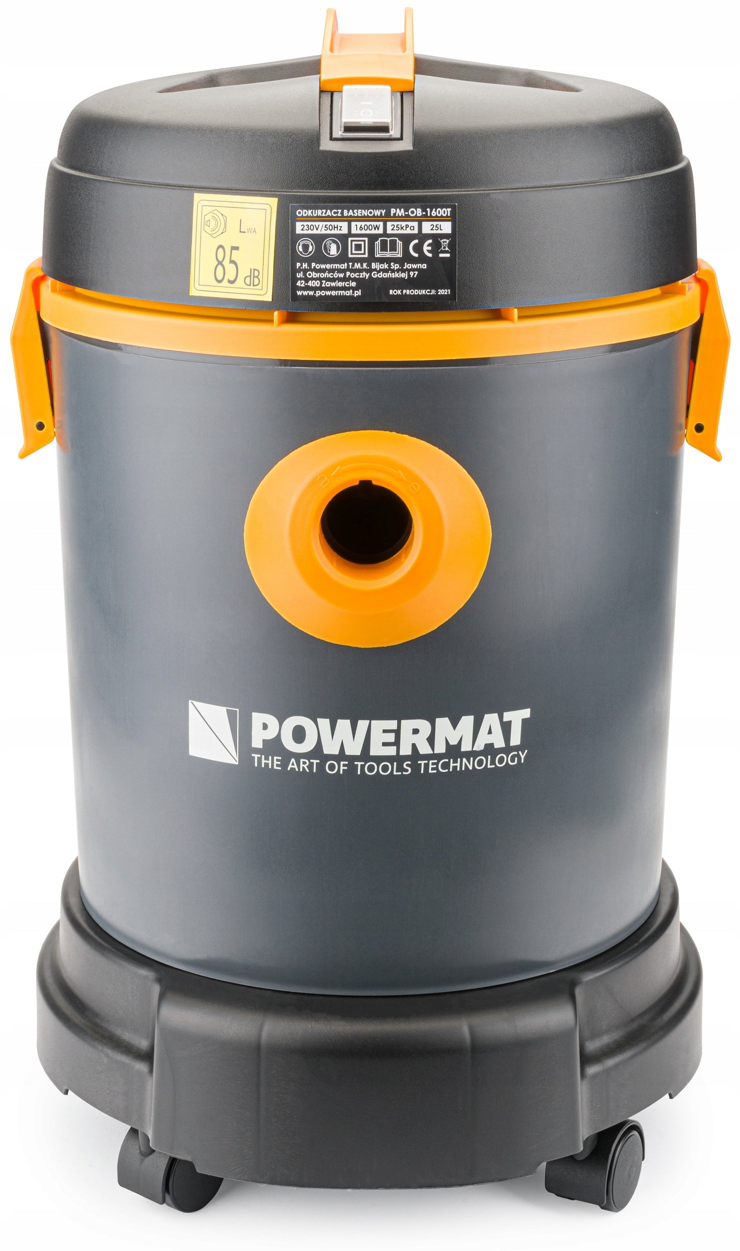 MULTIFUNCTION POOL VACUUM CLEANER 1600W 25L 3IN1 Model PM-OB-1600T