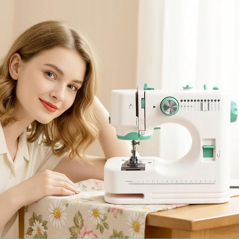 MULTIFUNCTION SEWING MACHINE WITH 12 PATTERNS AND FULL SET OF ACCESSORIES Brand Zosudull