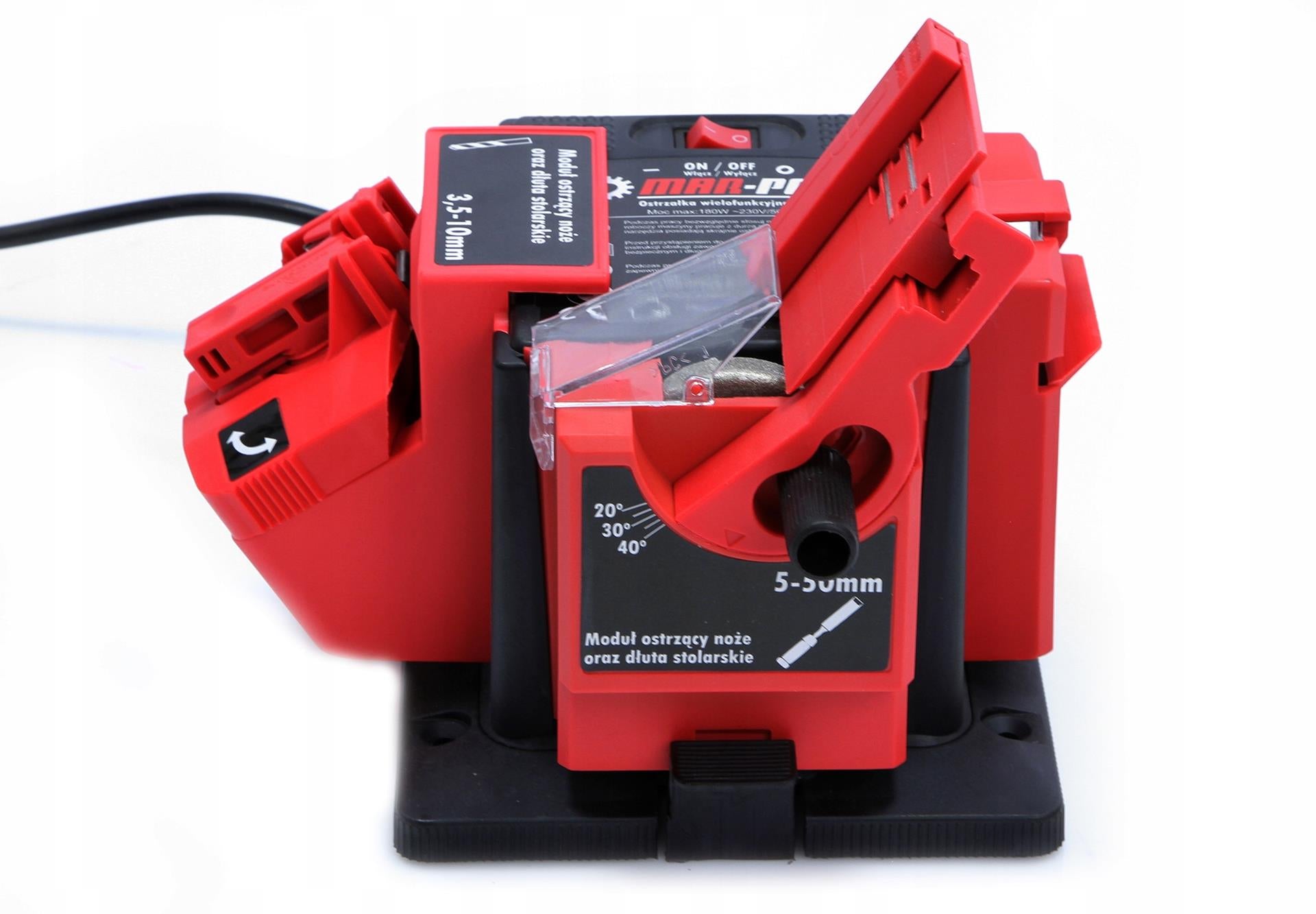 MULTIFUNCTION SHARPENER 180W 6700RPM FOR KNIFE CHISEL DRILL BITS 230V POUR FREEBIE Manufacturer code OZ22292