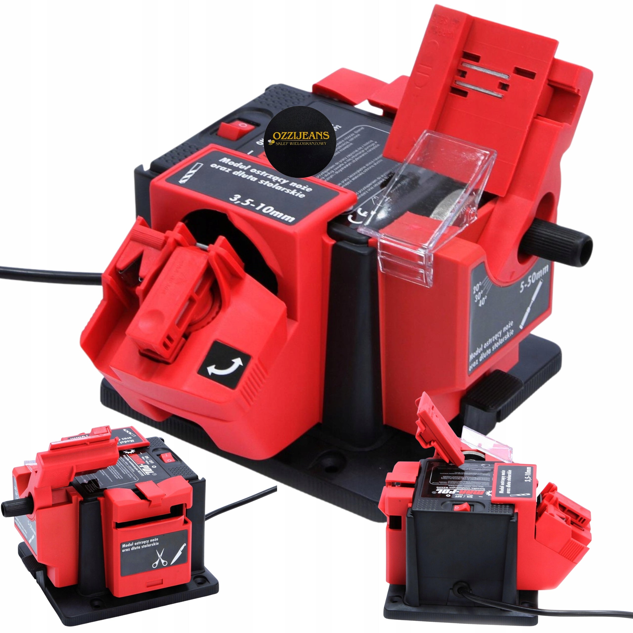 MULTIFUNCTION SHARPENER 180W 6700RPM FOR KNIFE CHISEL DRILL BITS 230V POUR FREEBIE