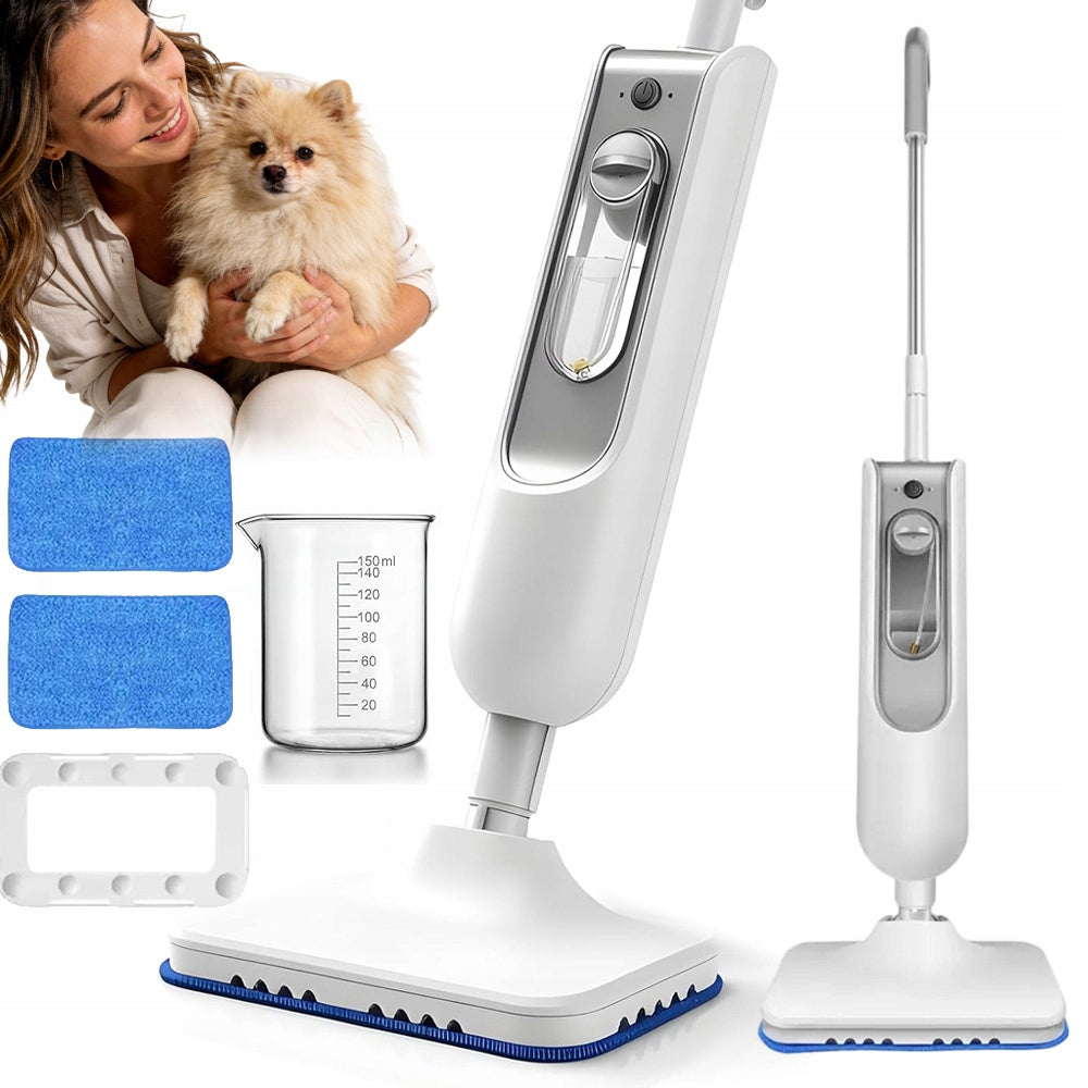 MULTIFUNCTION STEAM VACUUM CLEANER 1500W MICROFIBER CLOTH