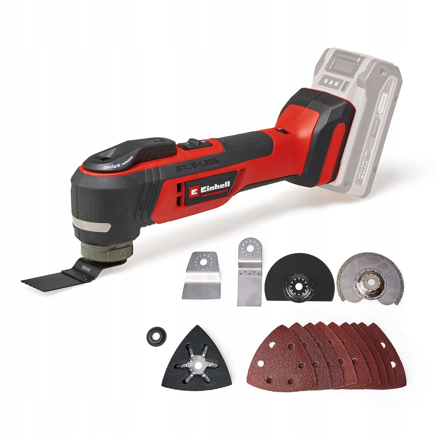 MULTIFUNCTION TOOL AKU TP-MG 18 Li BL – Solo 4465190 EINHELL