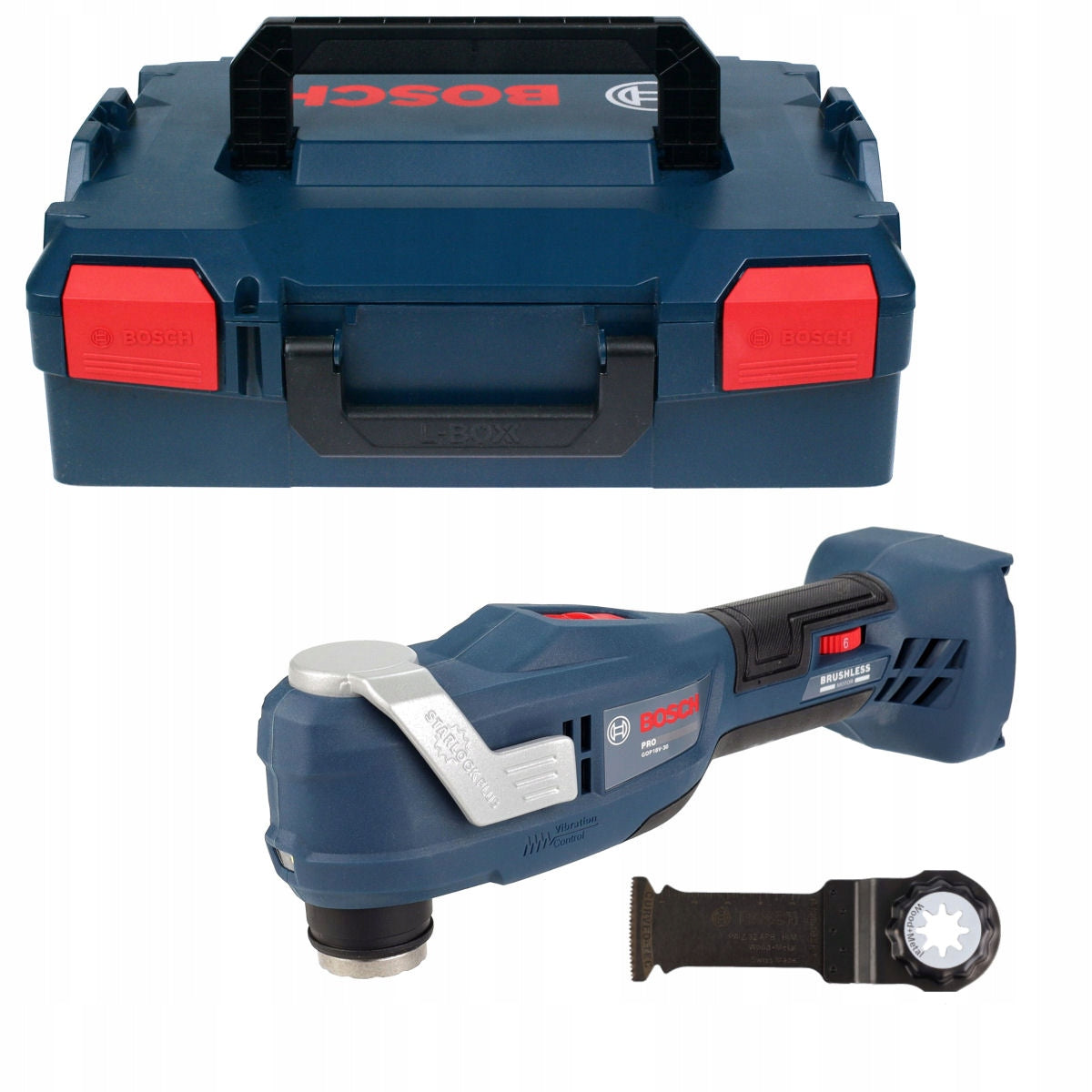 MULTIFUNCTION TOOL GOP 18V-30 BOSCH L-BOXX BODY