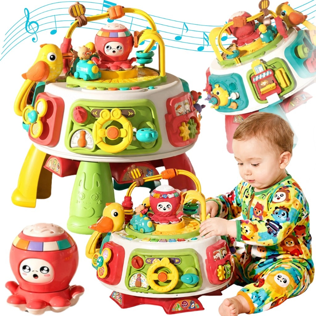 MULTIFUNCTIONAL EDUCATIONAL INTERACTIVE ROTATING TABLE STABLE TABLE