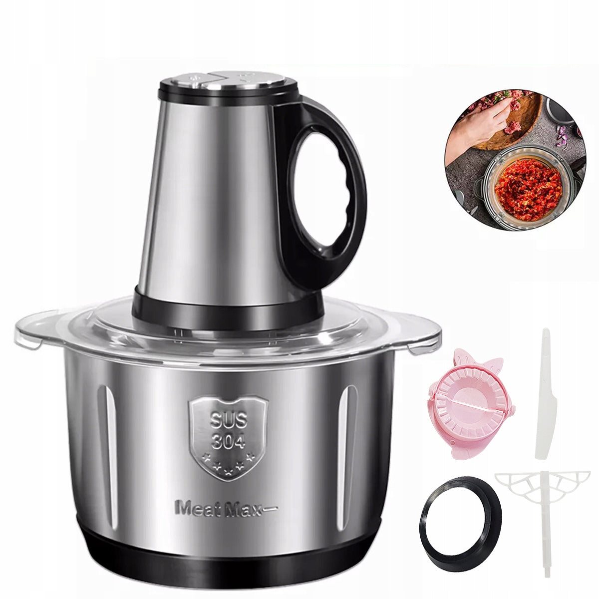 MULTIFUNCTIONAL ELECTRIC MEAT GRINDER 5L LARGE CAPACITY POWERFUL MOTOR Brand no brand