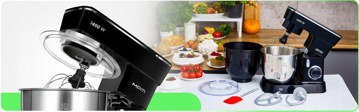 MULTIFUNCTIONAL FOOD PROCESSOR PLANETARY MIXER MPM MRK-25 3IN1 BOWL 4,5L Packaging status original