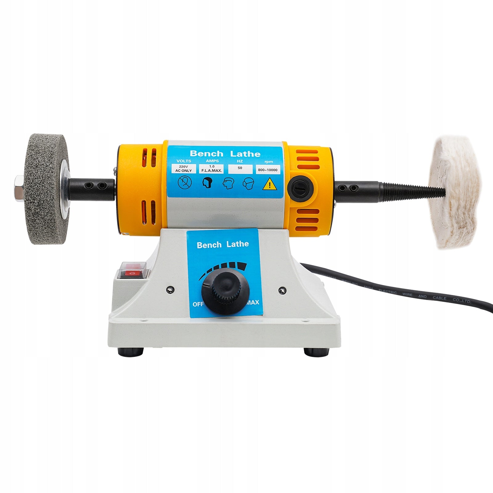 MULTIFUNCTIONAL GRINDER TABLE POLISHER FOR JEWELRY 800-10000RPM