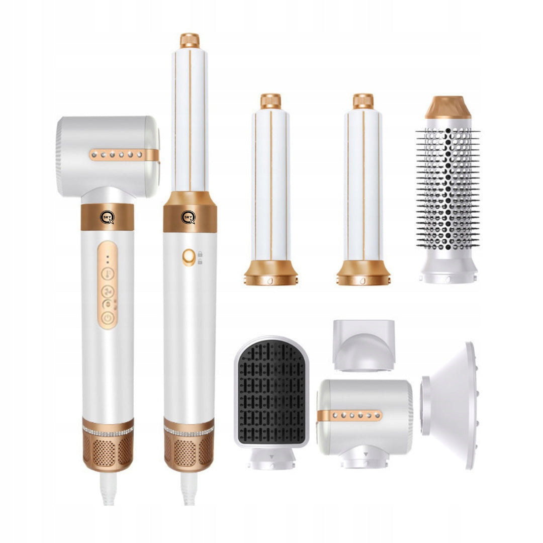 MULTIFUNCTIONAL HAIR STYLING DRYER 7IN1 IONIZATION REGULATION 1400W Packaging status original