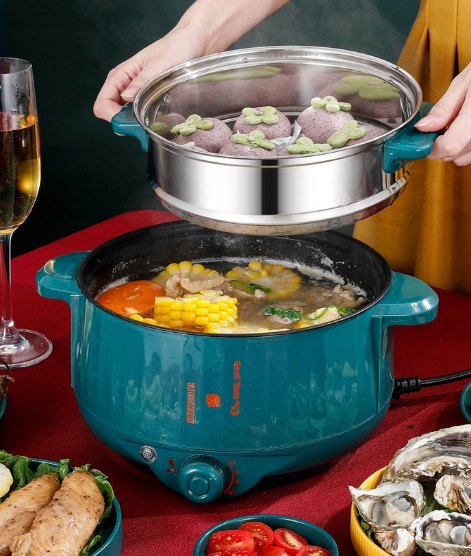 MULTIFUNCTIONAL NONSTICK ELECTRIC COOKING POT 1.7L Manufacturer code GARENDE=6901423660229