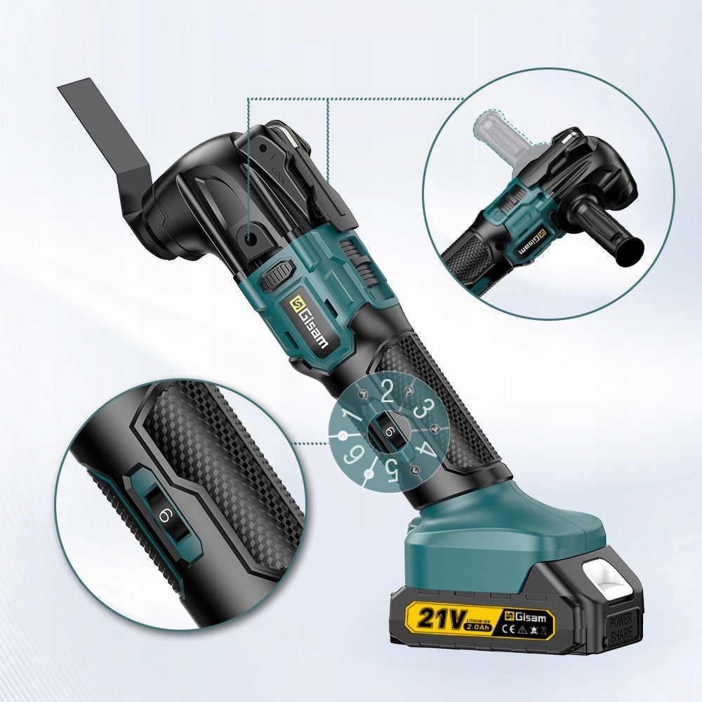 MULTIFUNCTIONAL OSCILLATING TOOL GRINDER MINI GRINDER Packaging status original