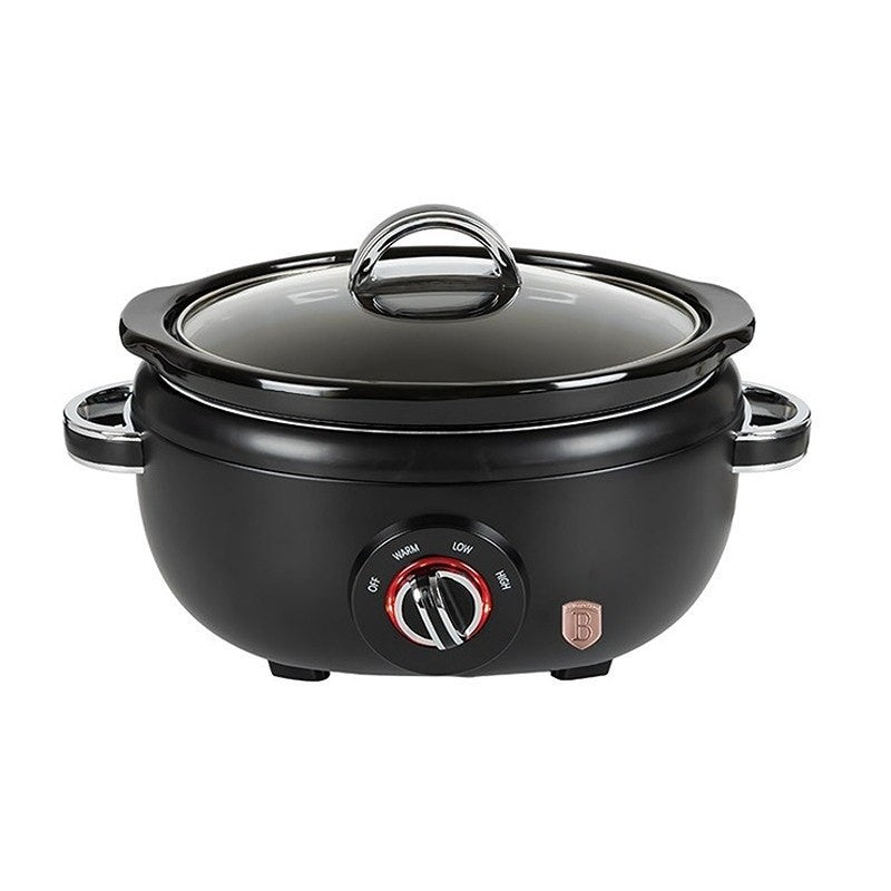 MULTIFUNCTIONAL POT FOR COOKING RICE SLOW COOKER 3,5L BLACK ROSE BH-9669