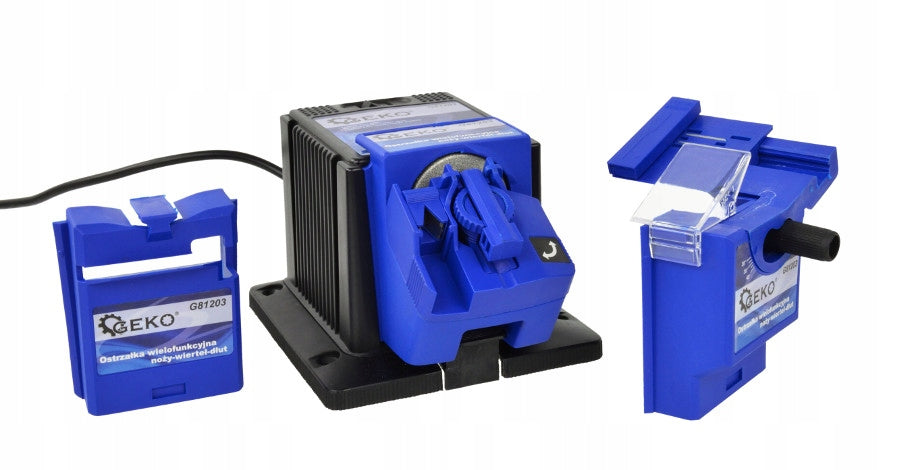 MULTIFUNCTIONAL SHARPENER FOR KNIFE DRILLS + DISCS Manufacturer code G81203